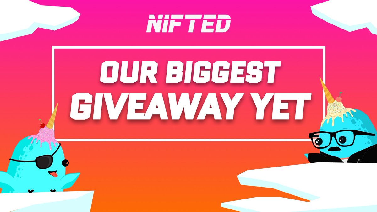 nifted_'s tweet photo. OUR BIGGEST GIVEAWAY YET😱

Holders of our NFT will receive massive future utility revolving around our successful NIFTΞD Digital Displays🍾 https://t.co/W4mlXP325K

This could be your chance🍾

5WL up for grabs🤙

To enter;

1⃣  L &amp; R
2⃣ Follow @nifted_ 
3⃣ Tag 3X People

72h https://t.co/WalpWRzqZE