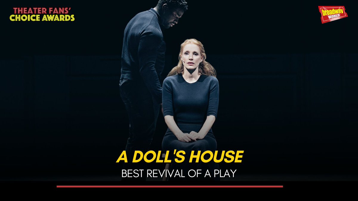 .@adollshousebway wins the Theater Fans' Choice Award for Best Revival of a Play!