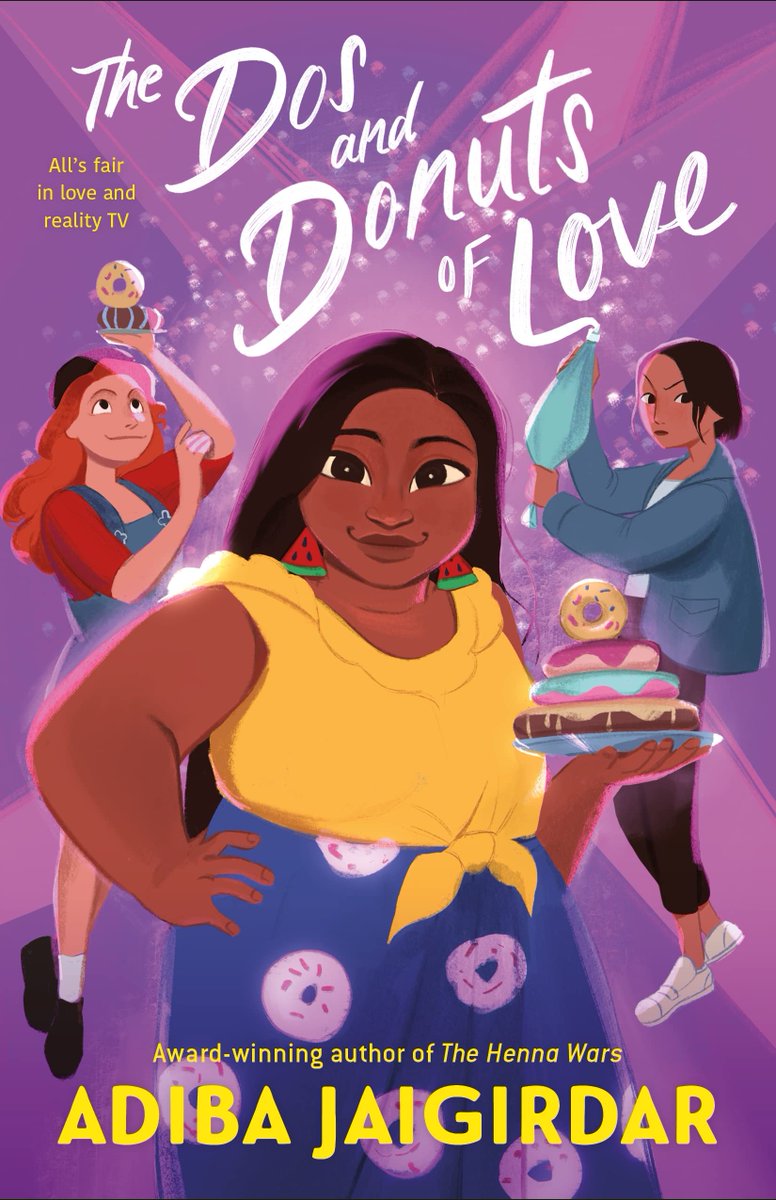 Happy book birthday to THE DOS AND DONUTS OF LOVE, illustrated by #BrightArtist @nabihaiderali 🍩💗
--
Written by @adiba_j | @HenryHolt | Rep'd by #BrightAgent James Burns | ow.ly/Hy9p50OG9Jw