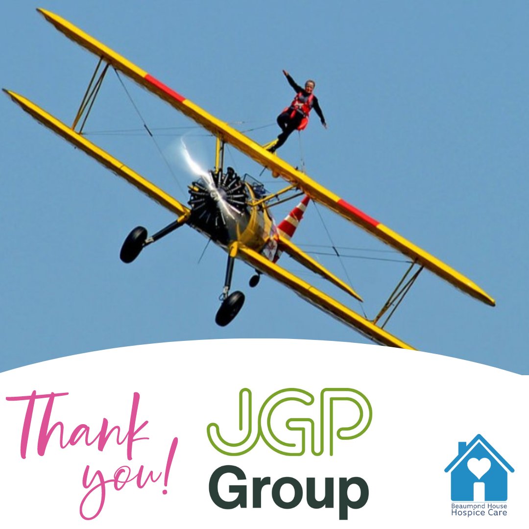 Sending  a huge thanks to @<a href="/JGPears/">JG Pears</a> for donating £500 to Henry Price's Wing Walk fundraising in aid of Beaumond House.

Thank you for your generosity 💙