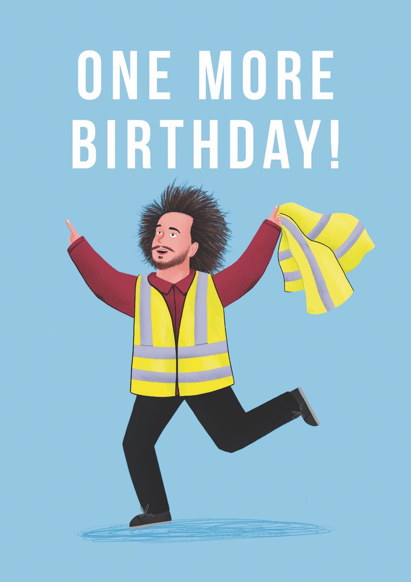 One More Birthday! Available at @thortful 

#onemoretime #viggovenn #greetingcard #thortfulcards #thortful #birthdaycard #britainsgotalent #party