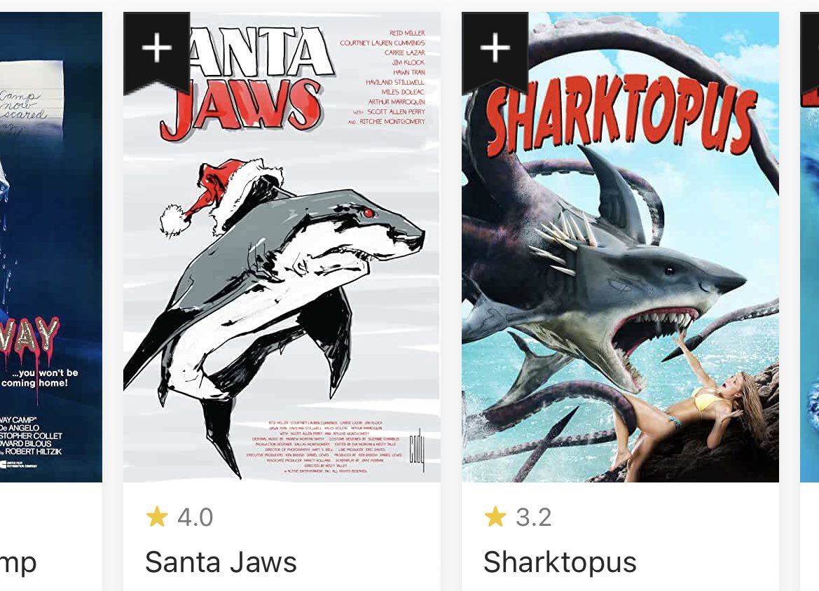 Sharknado has A LOT to answer for