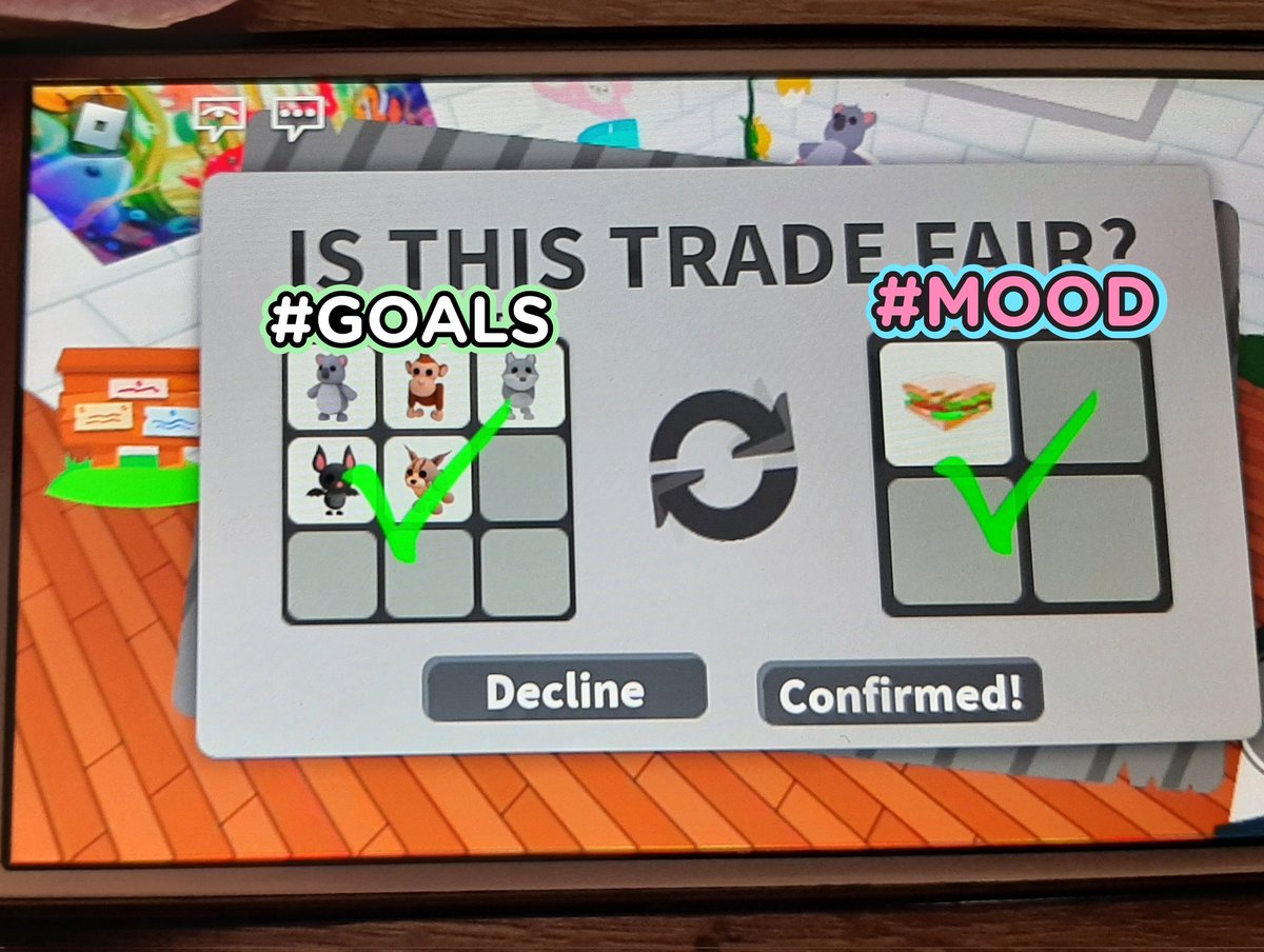 DBDAlex1's tweet image. Proof #3 !Tysm @pinkystarlady_ !She went first with robux and after gave her the pets!Very trusted❤️‍🔥🙏
#adoptmeselling #adoptmetrust #adoptmeoffers