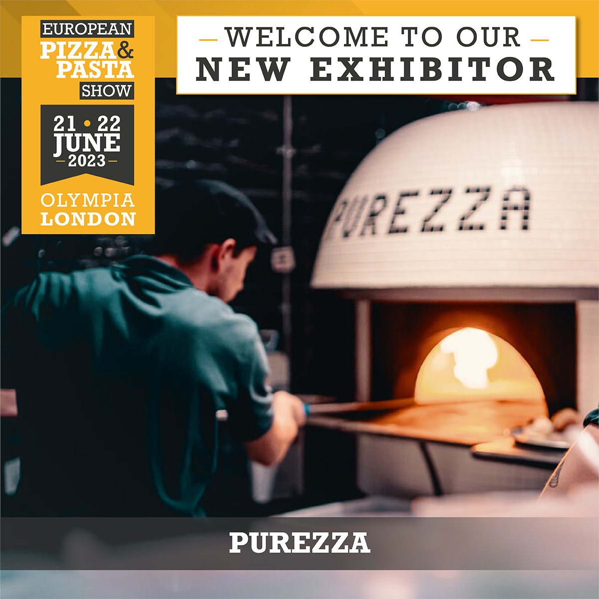pizzapastashow.com
We are delighted to welcome PUREZZA as an exhibitor at the European Pizza &amp; Pasta Show, 21 - 22 June 2023, at Olympia London. Don't miss it - register to visit and join the award-winning gluten-free sourdough producer.bellavita-2023-visitor.reg.buzz