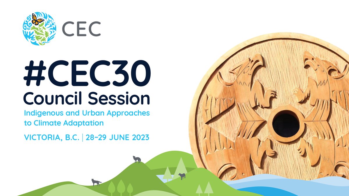 #DYK that every year @CECweb convenes the top environmental officials of 🇨🇦🇲🇽🇺🇸, experts, Indigenous Peoples and interested groups & individuals?! Want to join the North American environmental movement? Register for #CEC30: 👉cec.vfairs.com/en/