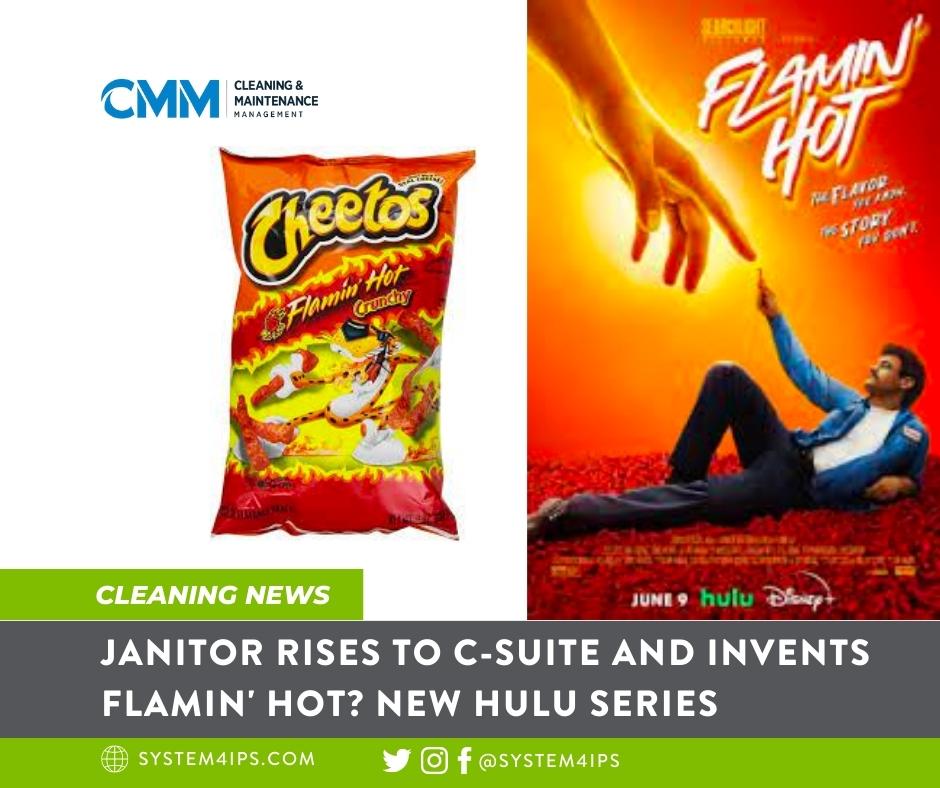 Hulu film features janitor's rise to the top. But did he really invent Flamin' Hot Cheetos?

hubs.li/Q01S83RX0

#flaminhot #janitor #americandream #hulu #localcleaningservice #system4ips #rhodeislandcleaningservice #massachusettscleaningservice #connecticutcleaningservcice