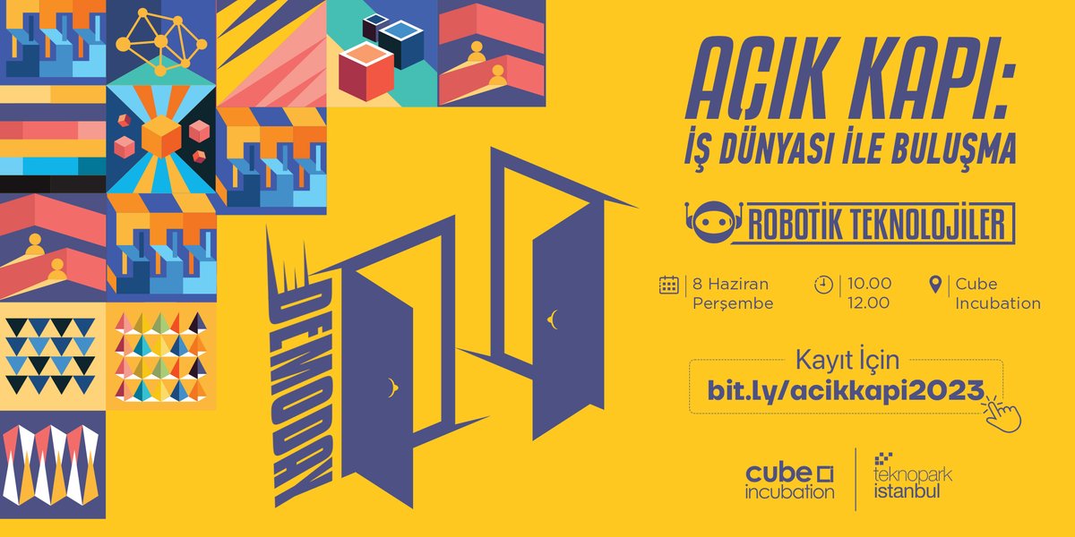 Girişimlerin iş dünyası karşısına çıktığı, Açık Kapı: İş Dünyası ile Buluşma etkinliği 8 Haziran Perşembe günü <a href="/cubeincubation/">Cube Incubation</a>'da gerçekleşiyor. <a href="/teknopark_ist/">Teknopark İstanbul</a> 

#AcıkKapı23 #Teknoparkİstanbul #CubeIncubation