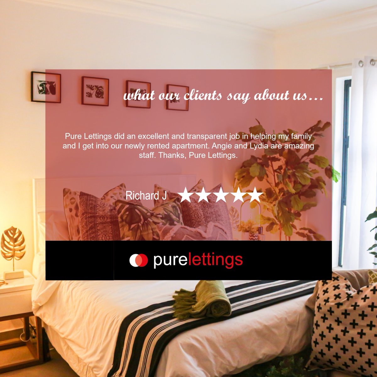 PureEstateAgent's tweet image. Thank you for your 5-star review Richard! We are very pleased we could find you and your family your new home!🏡

📍purelettings.co.uk 

#Feedback #Review #HappyClient #PureLettings #happytuesday #Property #Letting #Norwich #FiveStarReview #Enjoy #LettingTeam #ToLet #Let