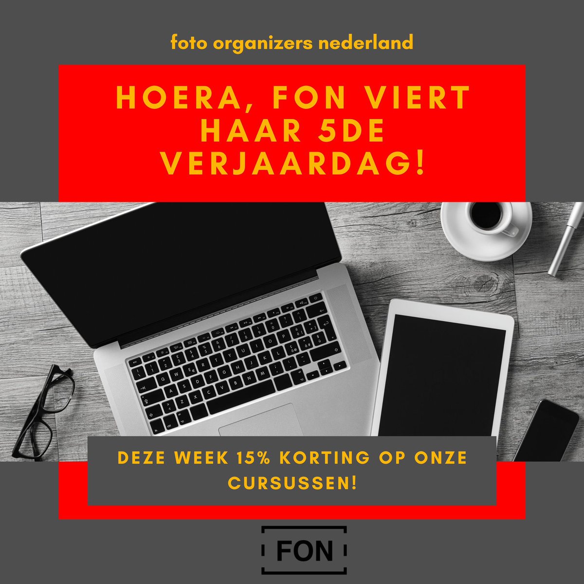 rustenruimte's tweet photo. FON Feest Week: om ons 1e lustrum te vieren delen we uit: 15% korting op de cursussen🎉 https://t.co/lz9RlVHFc1 #fotoorganizing #cursussen #feestkorting #fon https://t.co/y4VM75J4jv