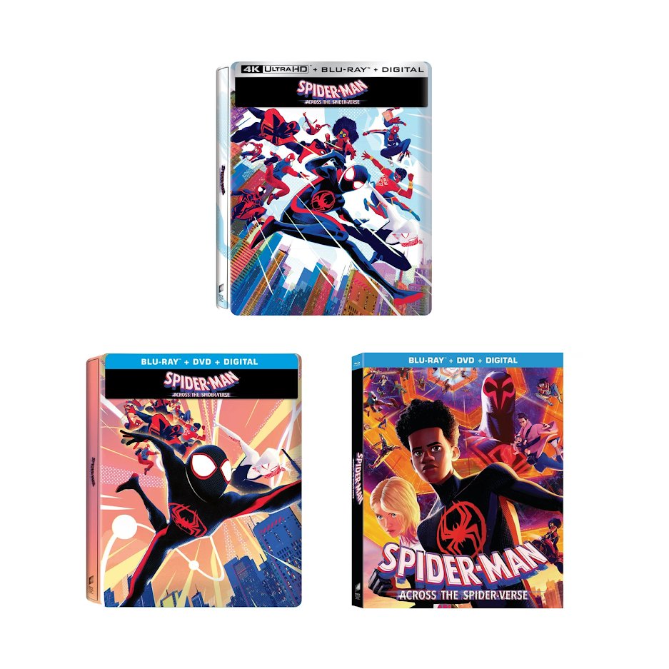 Spider-man : Across The Spider-verse (blu-ray + Digital) : Target