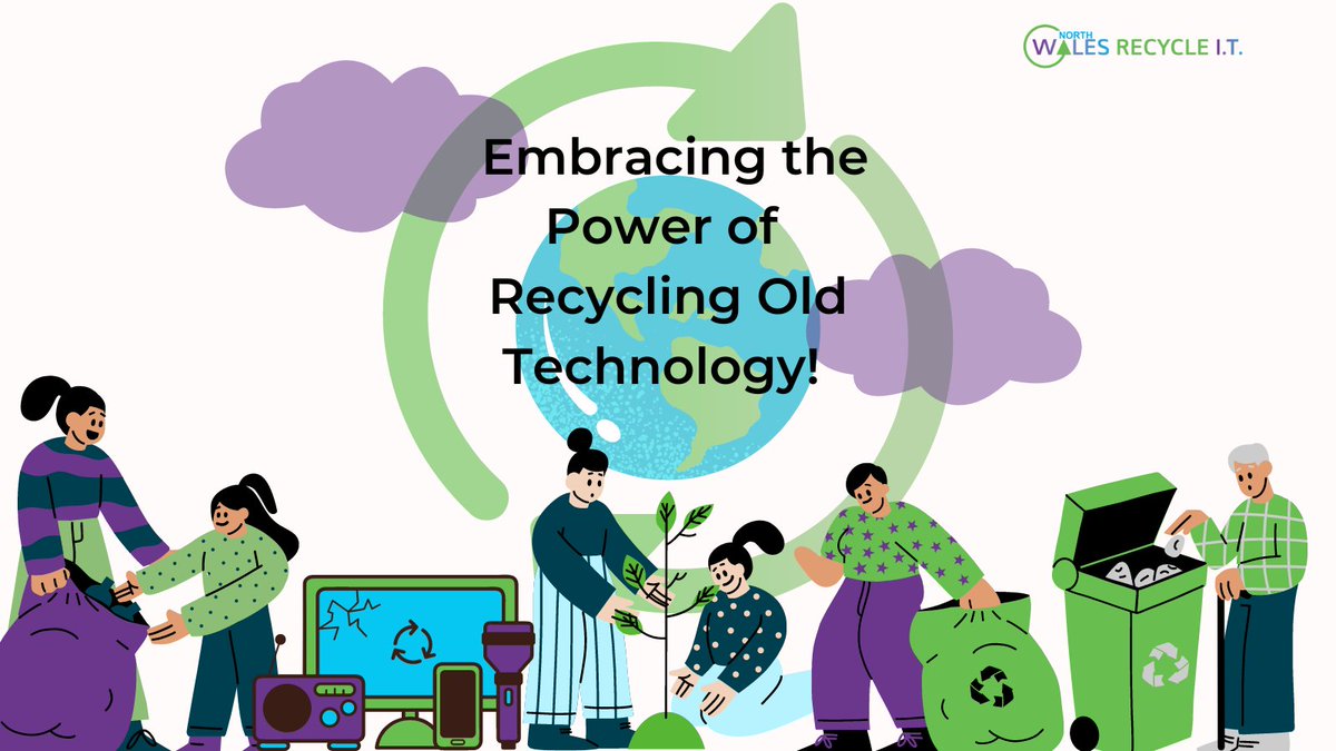 ♻️ Embrace Power of Recycling Tech! Upgrade responsibly! Recycling old technology like computers and laptops benefits the environment and promotes digital inclusion. Lets create a greener future together!🌱 bit.ly/3BTr38I #RecyclingTech #DigitalInclusion #Sustainability