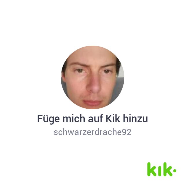 PatrickGebert2's tweet image. Hey! Ich bin bei Kik - mein Benutzername ist "schwarzerdrache92" kik.me/schwarzerdrach…