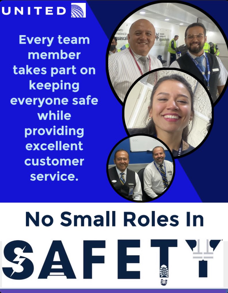 June is #NationalSafetyMonth

#SafetyFirst
#NoSmallRolesInSafety
#BeingUnited

@AOSafetyUAL @MelgozaFj