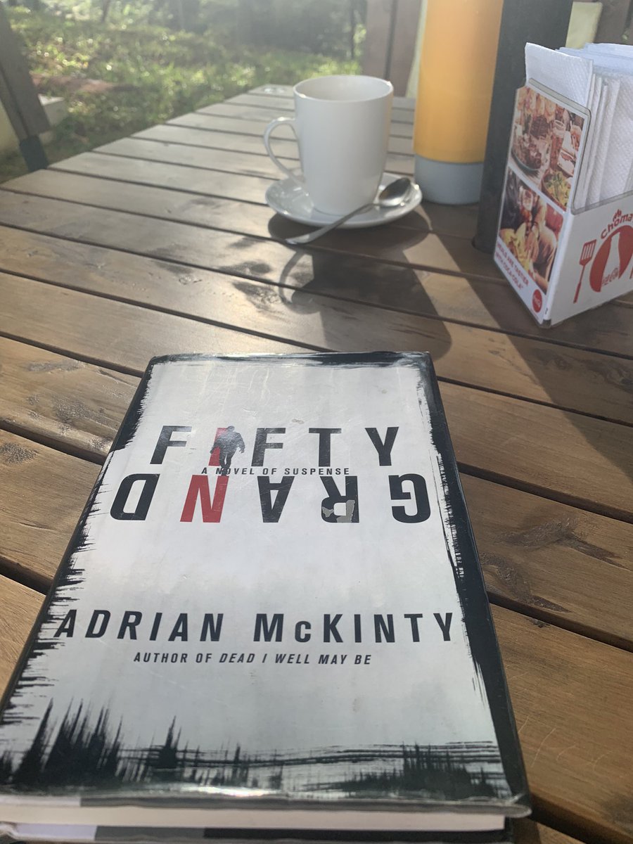 A former student gifted me a book today with a lovely note. Of course I’ve raced home to get started on it. There’s nothing like sharing a book with someone else.