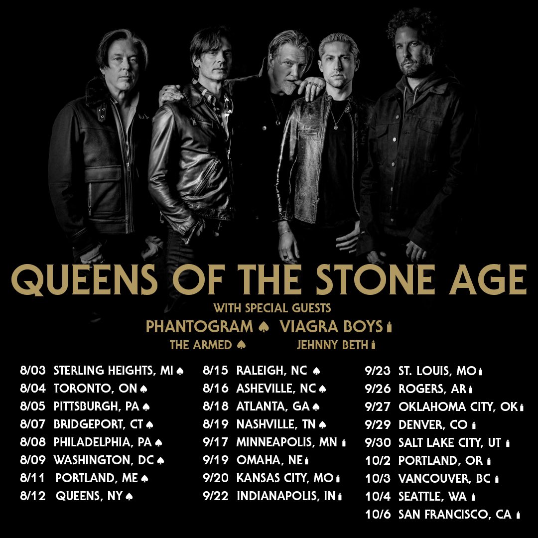 VIAGRA BOYS 🤝 QUEENS OF THE STONE AGE 🤝 ARENA TOUR Tickets are out now, do NOT sleep on this: qotsa.com/tour/