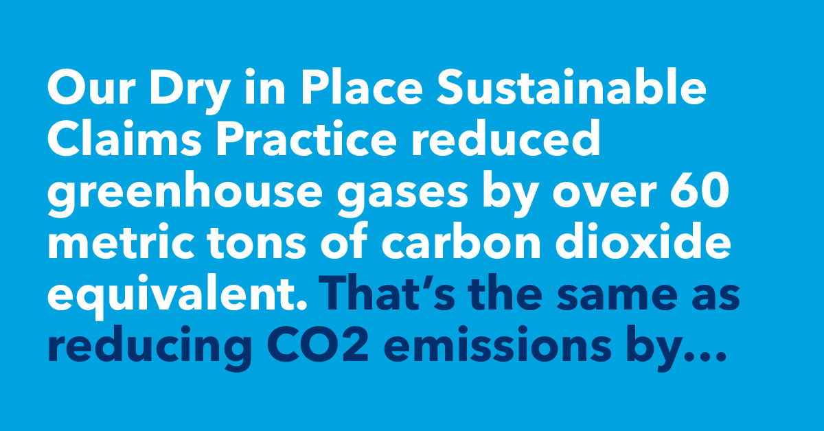 GaryHall__'s tweet photo. Co-operators is working towards a resilient and sustainable society. From data of 115 Claims that used the Dry In Place Sustainable Claims Practice, significant reductions in greenhouse gases were made in just a few months! Here are some real-world equivalents. #EnviroWeek https://t.co/RFSmD4ypQA