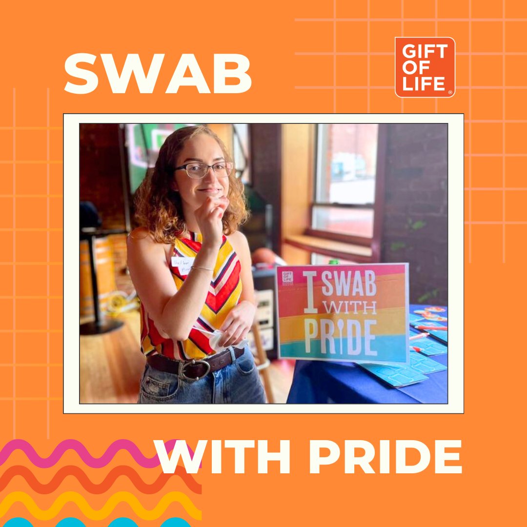 Celebrate Pride Month with us! 🌈We wholeheartedly invite everyone to join the marrow registry and help find patients their life-saving transplant match.

Want to host your own #SwabwithPride donor drive? Send us a DM!

#Swab2Save #GiftofLife #PrideMonth #LGBTQ