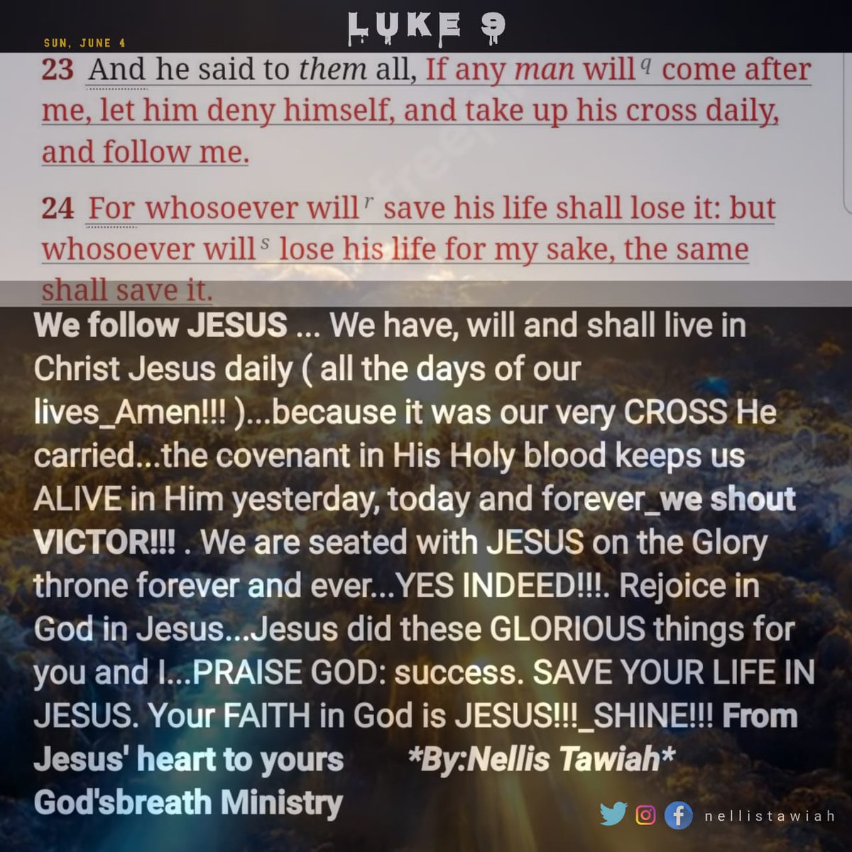 *We follow JESUS*

#Twitter #scripture #scripturedaily #newpost #wefollowjesus #jesusislord #justbelieve