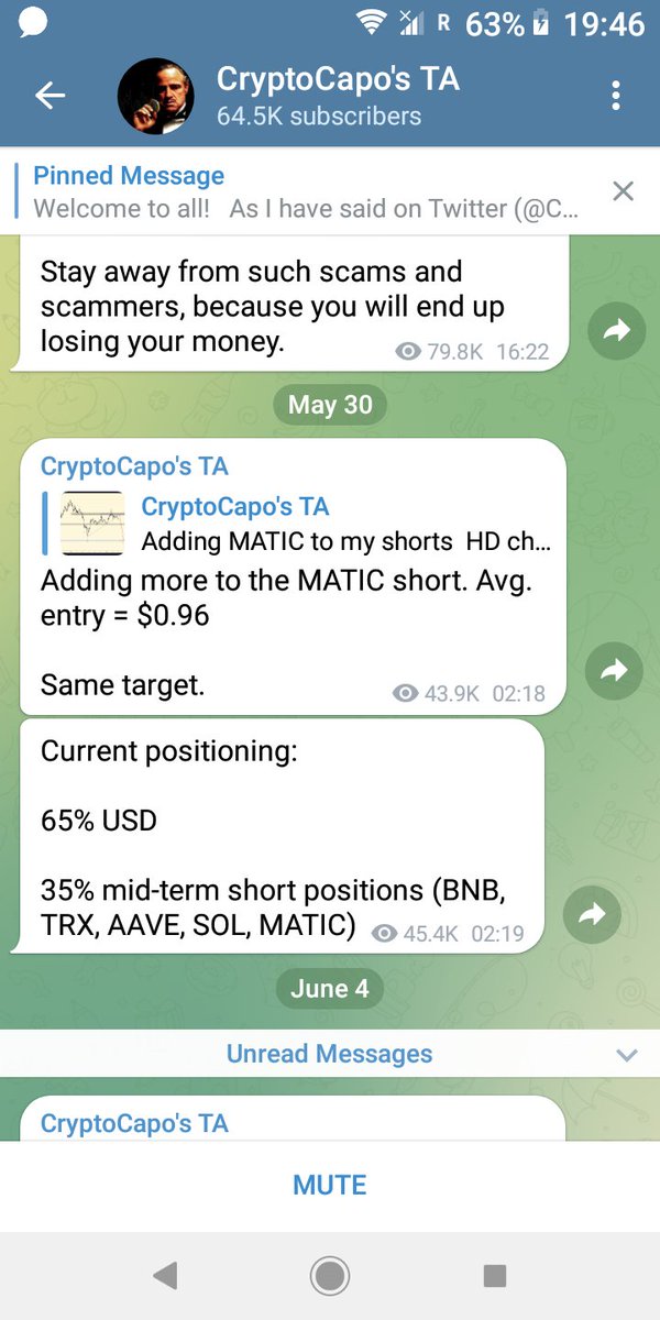 WelshStacker's tweet image. Unless Capo has other inside trading information, I would say Capo was wrong.