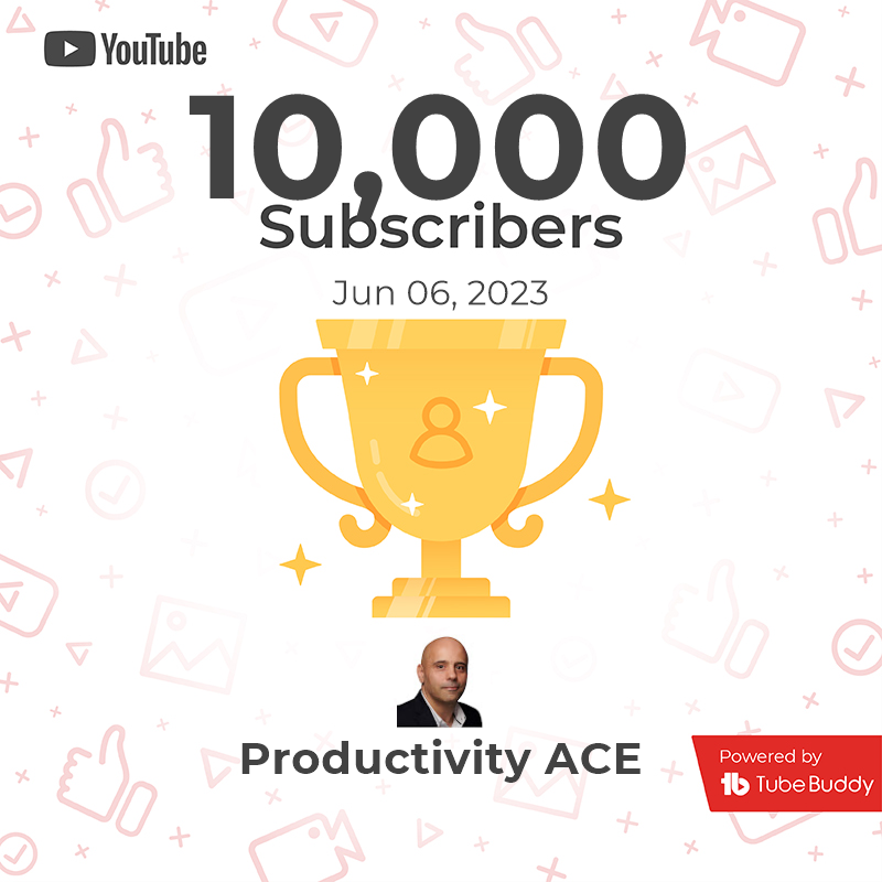 Paul Banoub (@paulbanoub) on Twitter photo A great milestone! Thanks to everyone for the support! Esp <a href="/leadwithmike/">Leadership With Mike</a> <a href="/bencosh/">Ben Cosh</a> <a href="/kaidleifert/">Kai D Leifert</a>
#leadership youtube.com/@ProductivityA… A great milestone! Thanks to everyone for the support! Esp <a href="/leadwithmike/">Leadership With Mike</a> <a href="/bencosh/">Ben Cosh</a> <a href="/kaidleifert/">Kai D Leifert</a>
#leadership youtube.com/@ProductivityA…