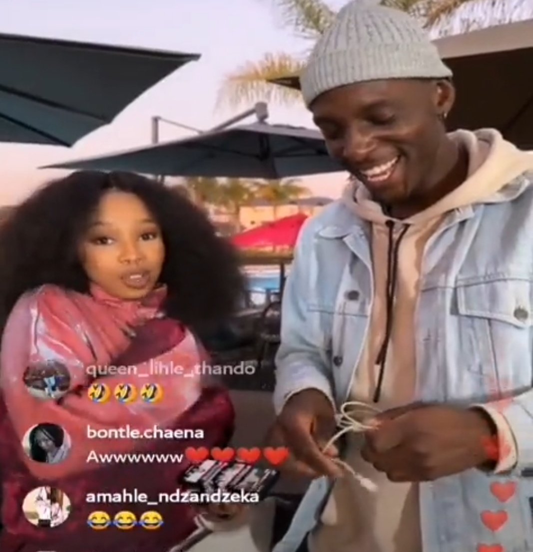 Candice and Mmeli will be working on something together man just got himself a gig !!!!❤😭😭😭😭🙌🙌I'm so happy for him also is it me or he's blushing🤭🤭 

ACTIVE LIFESTYLE BRAND LAUNCH 
KHOSI TWALA THE CEO 
#KhosiTwala