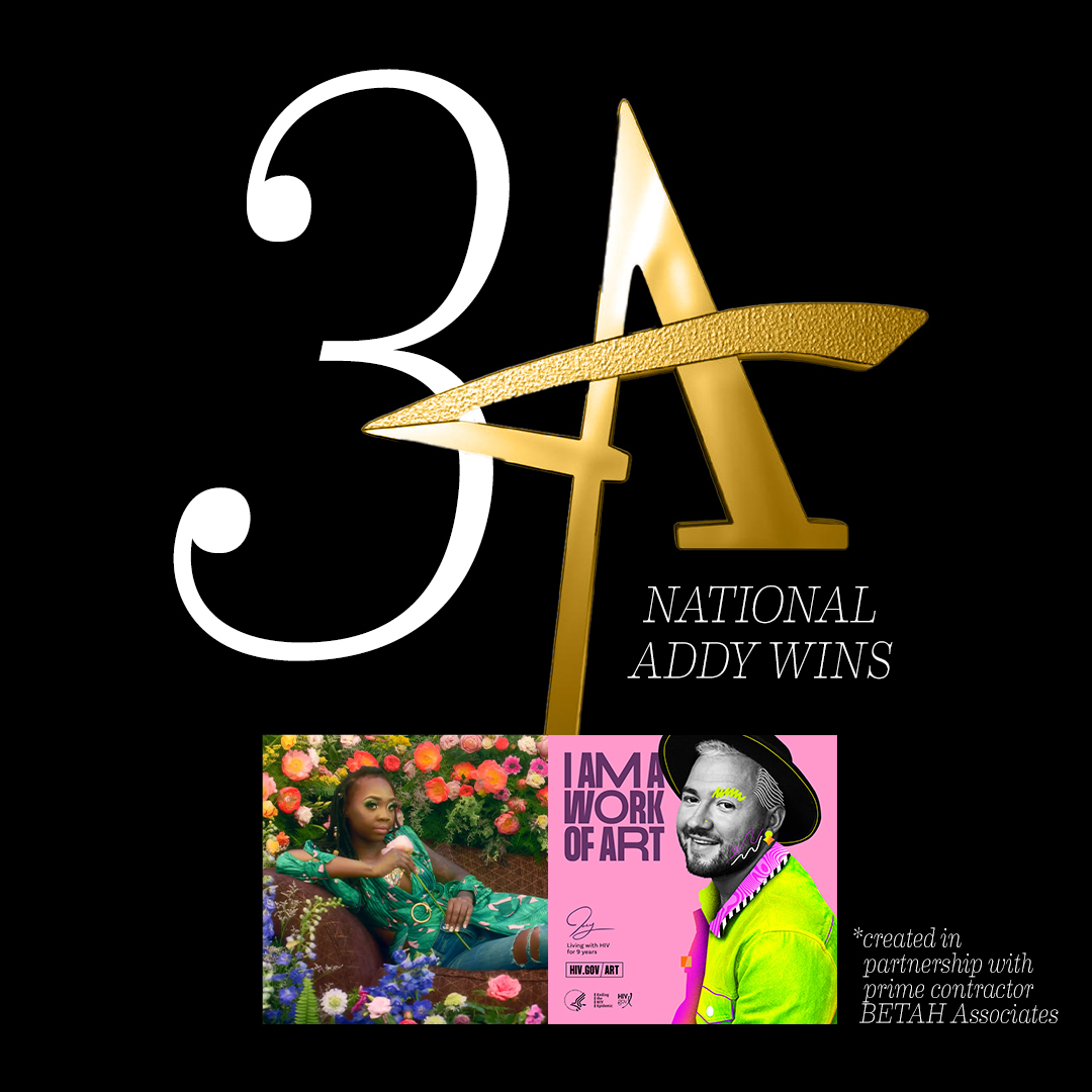 Started at Regionals now we’re here. 

Not one, not two, but THREE of our entries have won at the national level of this year’s ADDYs. 

Congratulations to our clients, creative partners, and teammates on this national recognition!