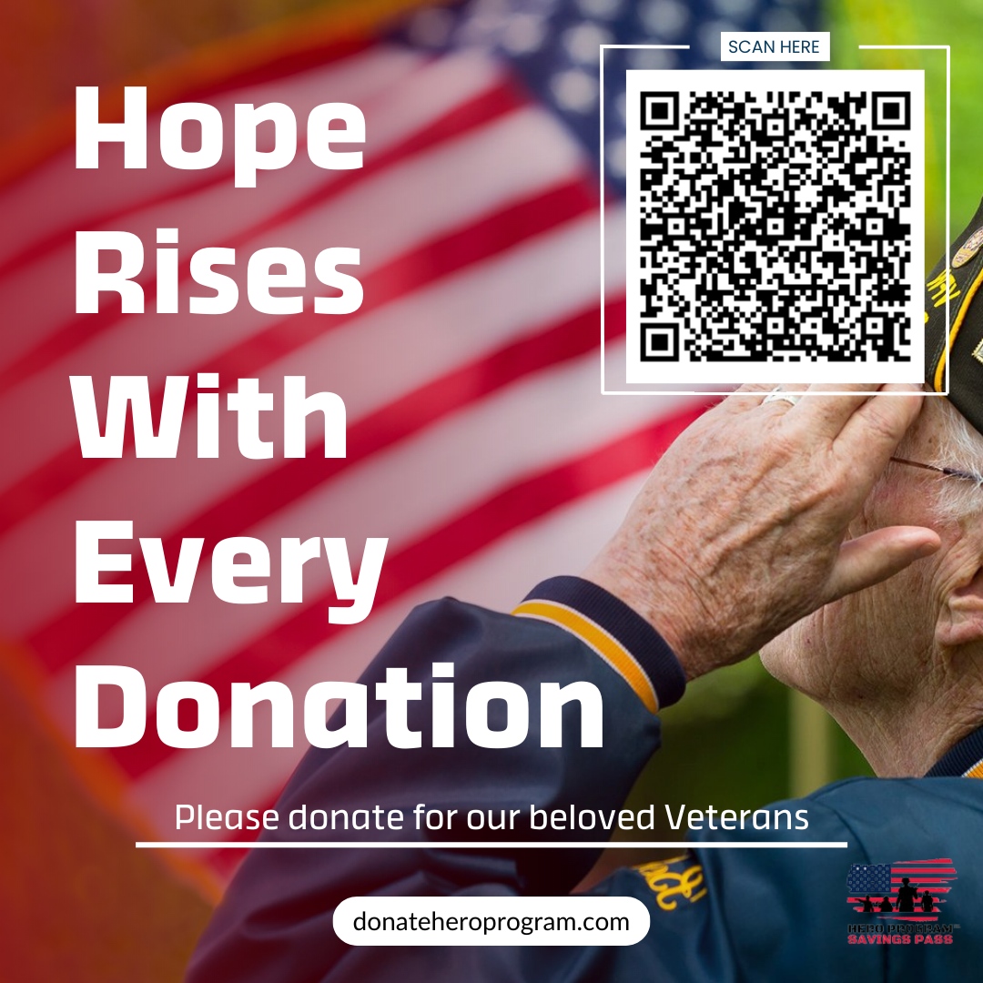 Hope blooms with every donation to our Veterans. Let's show our support and give back to those who have served us so selflessly.

Please consider donating and help spread the love!
donateheroprogram.com/donate/support…

#herosavingsprogram #supportveterans #veteranshelpingheroes #veteransup...