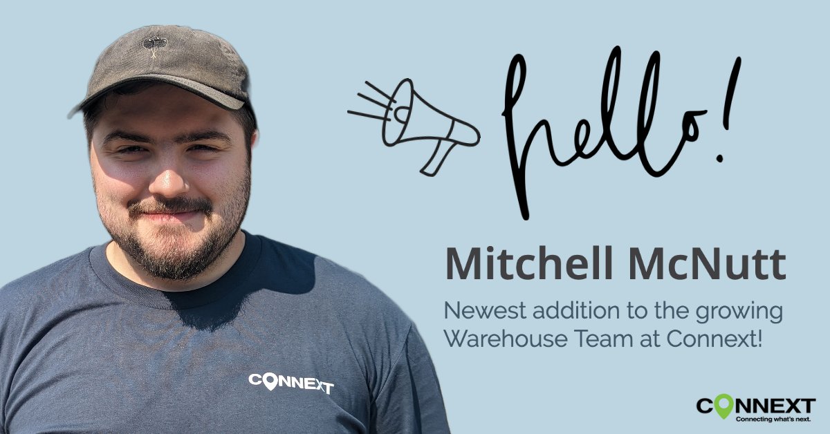 TeamConnext's tweet image. Please join us in welcoming Mitchell McNutt as our newest Warehouse Specialist. We are excited to announce his addition to our growing team! #FastedGrowingCompanies #teamconnext