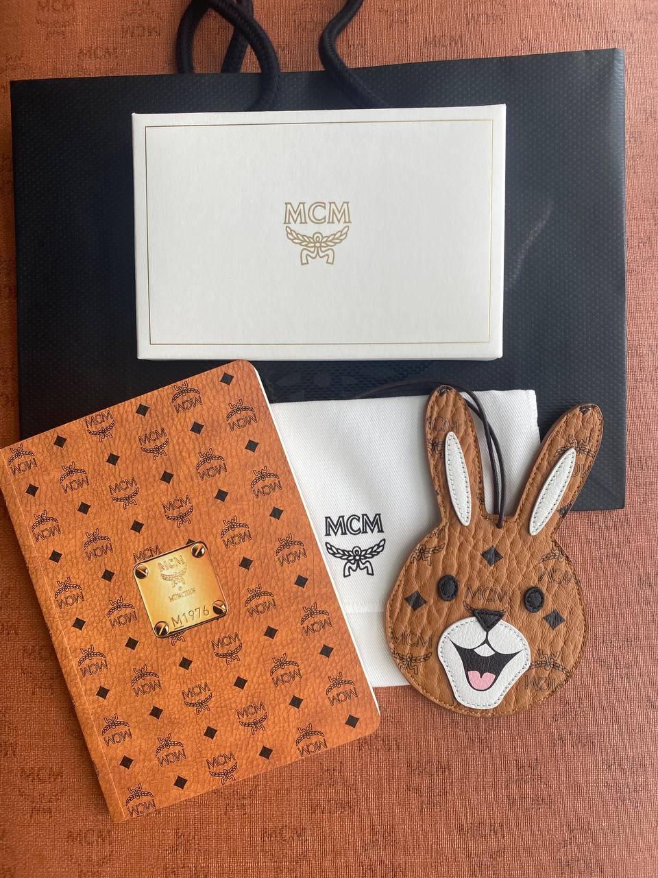 Mcm luggage tag deals