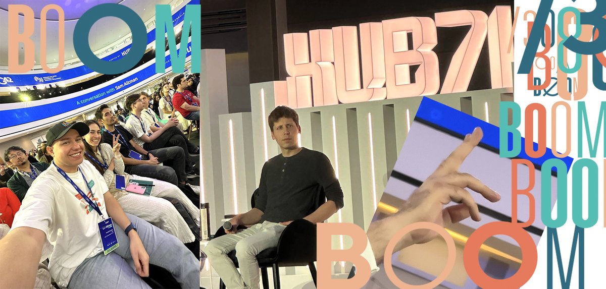 letit_ai's tweet photo. 🚀 Spotted $LETIT CEO @r_burkeev at HUB71, vibing with @sama! 🙌🔥 Crypto fam, this convo gonna be LIT! 🤩💥 #CryptoBosses #MoonTalks #CEOConnection https://t.co/D86KgFj3Gb