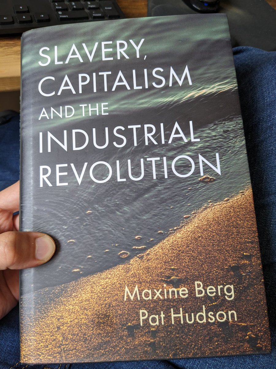 Just published and going straight on the module reading list for next year - a major new statement on the role of slavery in Britain's economy by two distinguished historians