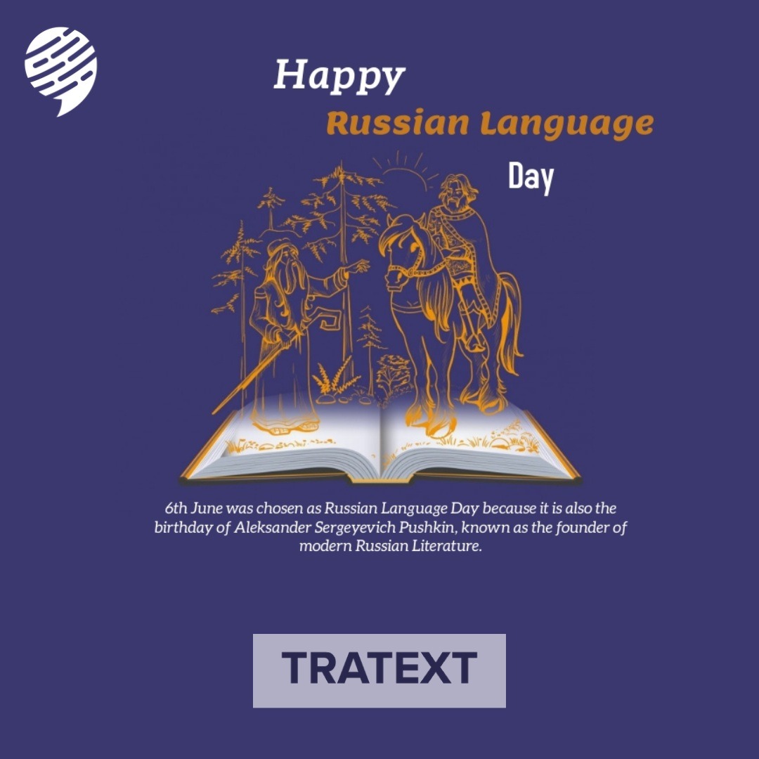 Tratextde's tweet photo. 📚🌍 #TagDerRussischenSprache am 6. Juni! Tratext hat Fachübersetzer, die Ihre Inhalte präzise übersetzen. Feiern Sie die russische Sprache mit uns! #Tratext https://t.co/9o38cfalb8