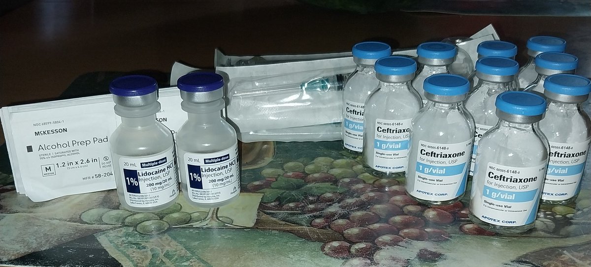 As I continue prattling on about tick bite prevention, this is what I'll be injecting into myself for the next 10 days. Been battling Tick-borne diseases since 2011 and didn't even know until 2020.
Determined to win!
@TickReport
#Arkansas
#AGS #RMSF