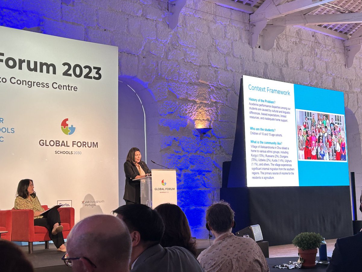 Aikanysh Zotova, enseignante au Kyrgyzstan, explique ses efforts pour adresser les disparités observables entre groupes de la diversité ethnoculturelle et linguistique présente dans sa classe. Ça aussi, c’est le pluralisme! #Schools2030 #éduPluralisme ⁦<a href="/GlobalPluralism/">Global Centre for Pluralism</a>⁩