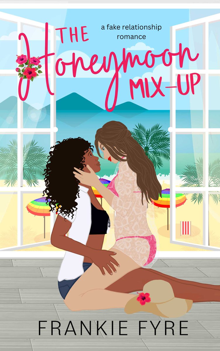 Fake Relationship     🤝     Age Gap

📢The Honeymoon Mix-Up is available for preorder! Super hyped and full of nerves already. Can you please help me reach lots of Sapphic readers around the🌍? Out this June!❤️‍🔥

Preorder tinyurl.com/TheHoneymoonMi… (& in KU)

#WLW #Pride #lesfic