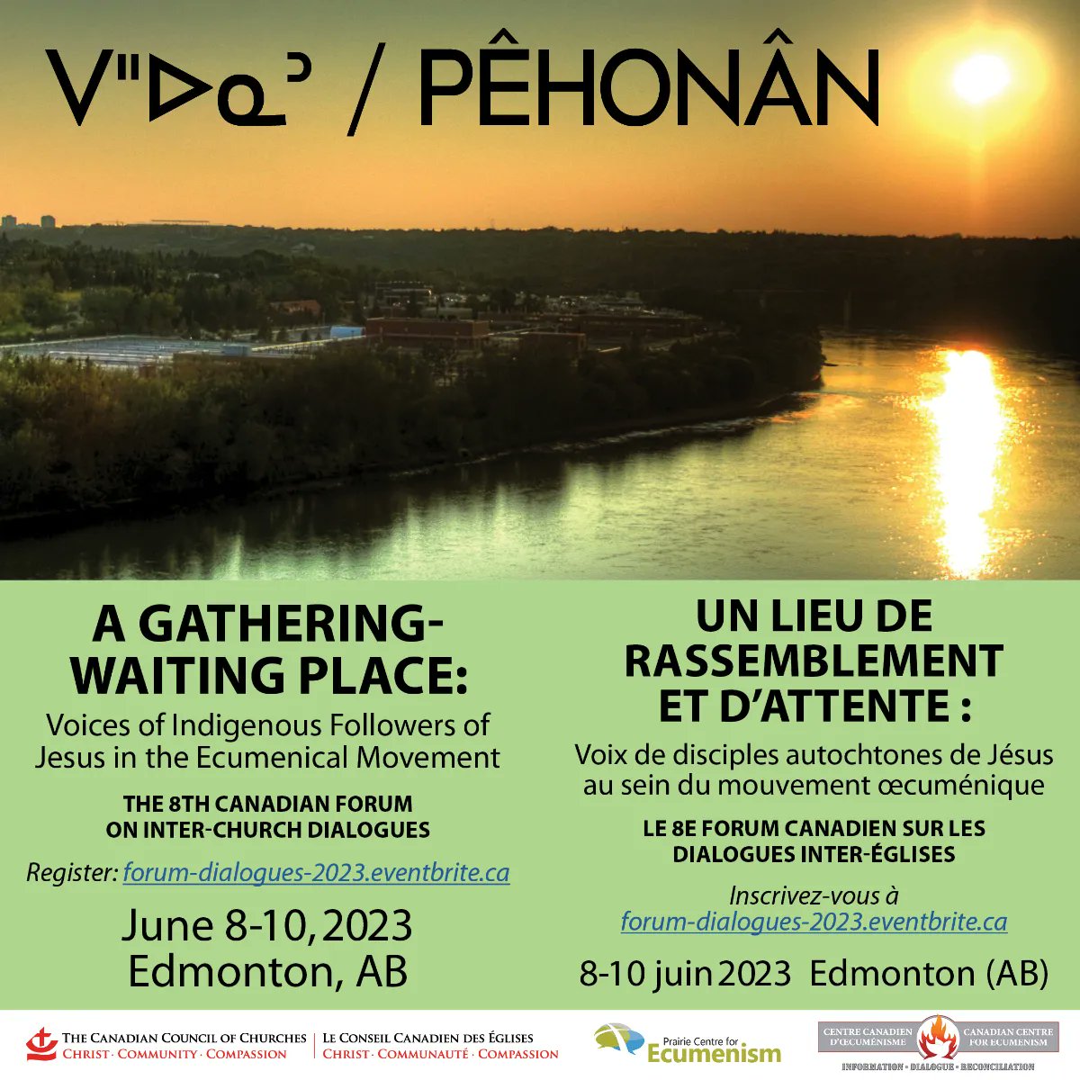 ᐯᐦᐅᓇᐣ / Pêhonân – A Gathering-Waiting Place: Voices of Indigenous Followers of Jesus in the Ecumenical Movement – calls us into a deeper understanding of the wisdom, gifts, and experiences that Indigenous followers of Jesus offer. Register here: buff.ly/42ck6Li