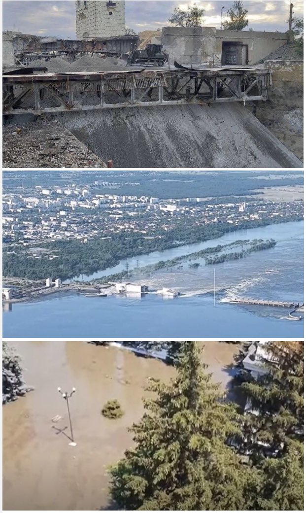 Article 56 of Protocol I of 1977 to Geneva Conventions 1949 «dams, dykes and nuclear electrical generating stations, shall not be made the object of attack... if such attack may cause the release of dangerous forces and consequent severe losses among the civilian population».
06