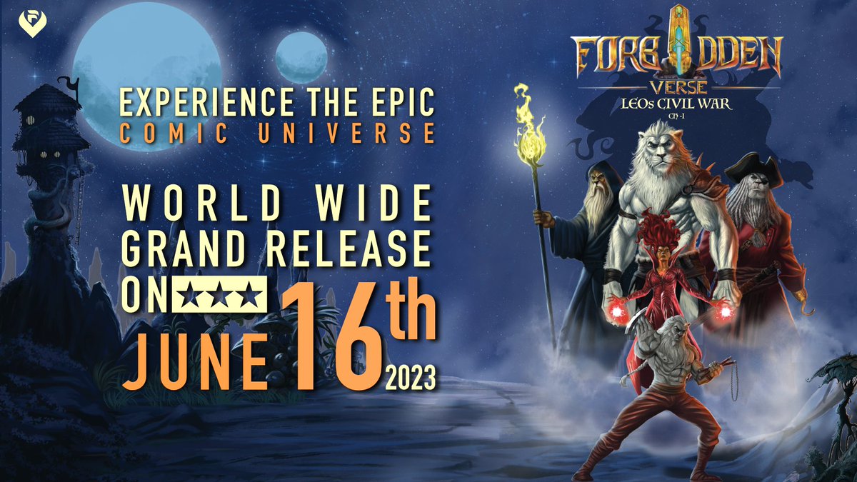 Attention all comic book enthusiasts! 🦸‍♀️🦸‍♂️ We're thrilled to announce the highly anticipated release of our latest #nft backed comic
"FORBIDDEN VERSE LEOs CIVIL WAR"

#LEOsCIVILWAR #fbv #fbvcomics #NewRelease #ComicBook #AdventureAwaits #comic #anime #manga #zilfam #zil #zilliqa