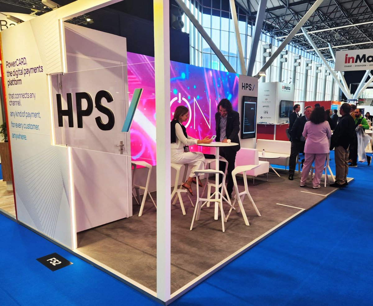 HPS_worldwide's tweet photo. 🇳🇱 Hello Amsterdam!
Day 1 at @money2020 Europe. Our team is ready to welcome you, come visit us at our booth F52! https://t.co/3t7E2bOQPd
