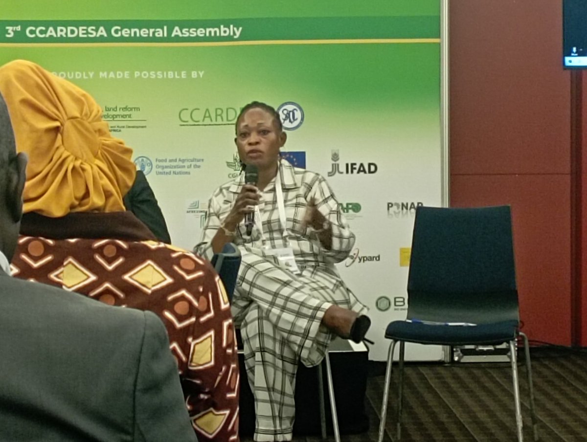 #AASW8 #KM4AgD Research and project statistics are faceless and voiceless. What gives them a voice is extension and M&amp;E... Discussions at TAAT Side events on 6 June 2023 in Durban, SA at 8th AAWS. #nifaas1 #nifaasng