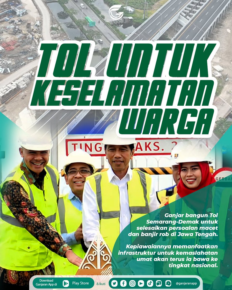 GerakSubuh's tweet photo. Infrastruktur yang aman dan efisien seperti ini akan mempercepat mobilitas dan mengurangi risiko kecelakaan di jalan raya.
#infrastruktur #jalantol #semara #demak #ganjarpranowo #ganjaranapp #pemilu2024 #presiden2024 #capres2024 #jateng https://t.co/BHEslX8rQl