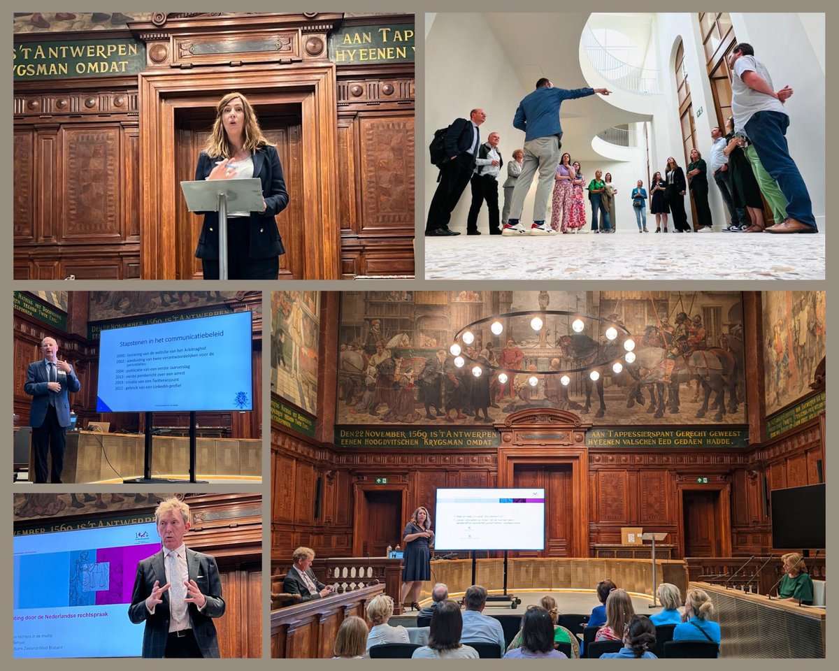 CHR_CCT's tweet photo. Gisteren waren de Nederlandstalige persrechters uitgenodigd op een #netwerkevent in het vernieuwde gerechtshof van Antwerpen. Thema: '#pers en #justitie'. Beide partijen willen constructief samenwerken aan een correcte, snelle berichtgeving. https://t.co/soNPqAkT57