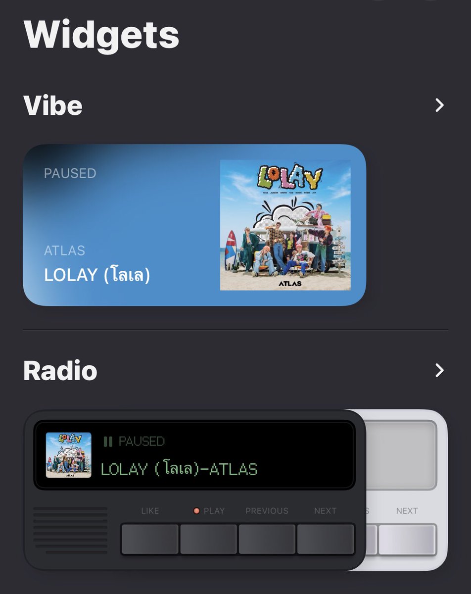 Md Vinyl 💽🔌
แอพเล่นเพลงมีลูกเล่นน่ารัก เชื่อมต่อได้ทั้งSpotify/Apple music 

แคปส่งหลักฐานด้วยนะงับ
สั่งซื้อ : lin.ee/M6miRYN

—— รี+ฟอล🔥 
เหลือ 10฿ จากปกติ19฿

#แอพios #แอพดีบอกต่อ #แอพแต่งรูป #แอพไอแพดควรมี #แอพวิตเจ็ด #แอพmdvinyl #แอพmdclock #วิดเจ็ตไอแพด