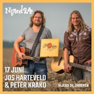 Morgen in Nijend 24, Anderen: Jos Harteveld &amp; Peter Krako. De Friese muzikanten brengen een ode aan 'Harvest', het legendarische vierde studioalbum van Neil Young. assen.uitloper.nu/muziek/jos-har…
