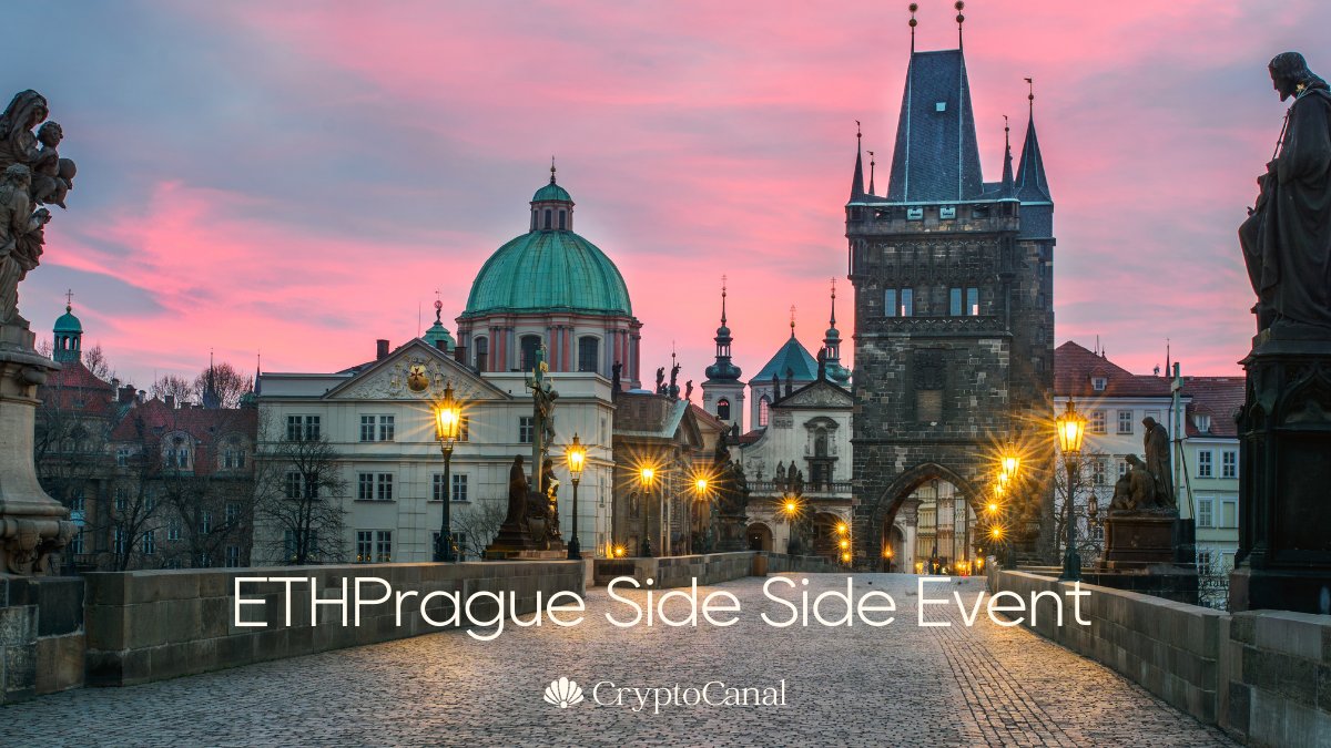 Meet me and <a href="/lumilette_/">lumilette</a> at <a href="/EthPrague/">ETHPrague</a> for more @cryptocanal shenanigans meetup.com/cryptocanal/ev… or catch my opening keynote on Friday 9th at 10:30 "In the eye of the Tornado, a deep dive into the <a href="/Free__Alexey/">Free Alex Pertsev</a>  "pre" trial. The Case for Freedom."