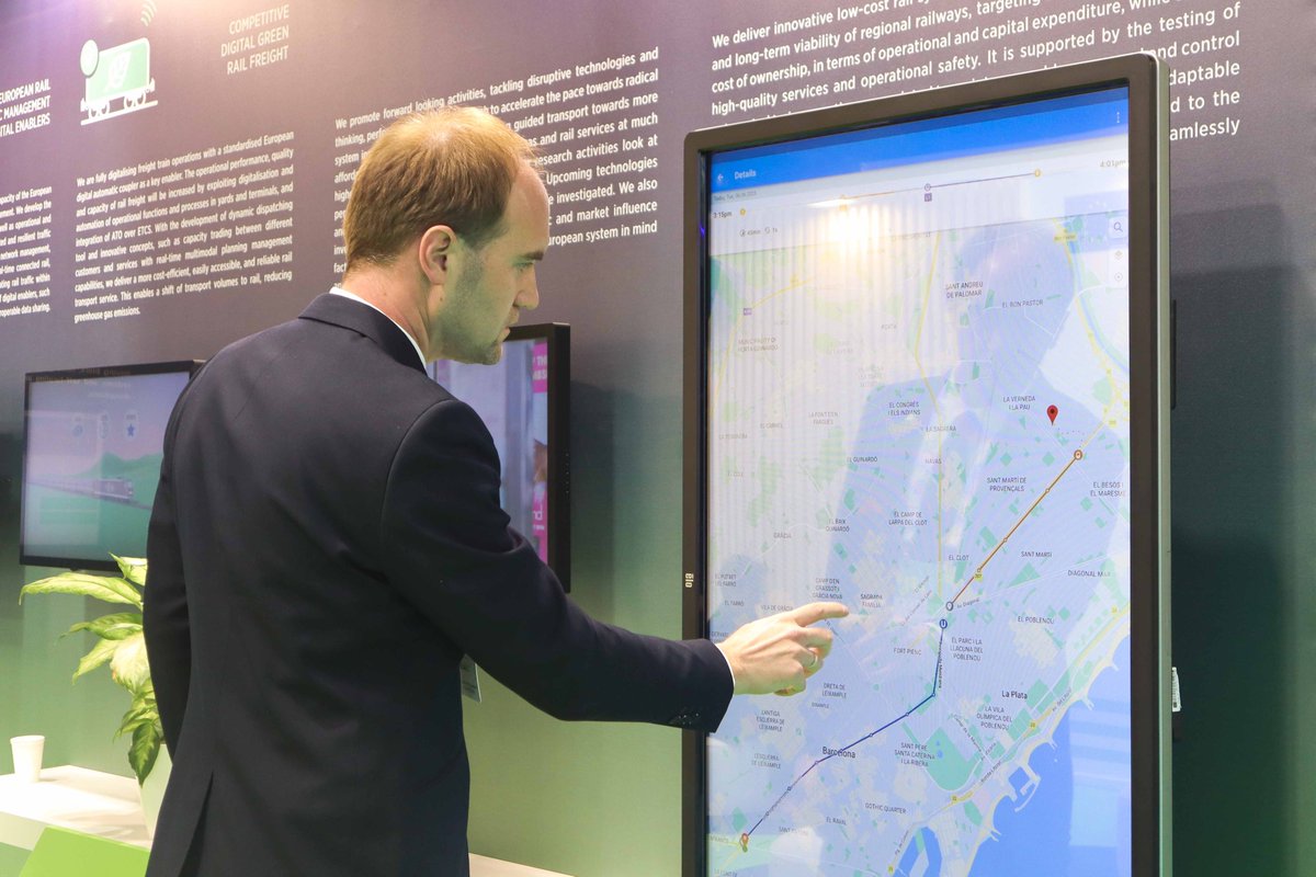 Are you at the <a href="/uitpsummit/">UITP Summit 2023</a>? Stop by the #EU_Rail stand 6B212 &amp; test our Travel Companion App.

The app offers travelers a full control of their journey by giving access to services needed for the journey, shopping &amp; booking, &amp; allows storage of the rights to travel.