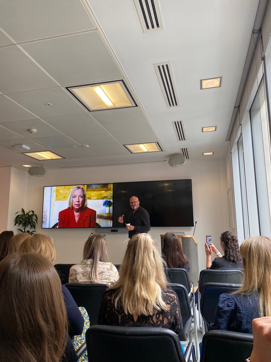 Great lunch &amp; learn session hosted by @StephanieTHyde and the Director of Campaigns at <a href="/wwf_uk/">WWF UK</a> , Jack Lundie, highlighting the UK's loss in biodiversity

It is crucial for businesses to engage in these discussions and begin to take action to enhance and restore nature🌱

#wwf