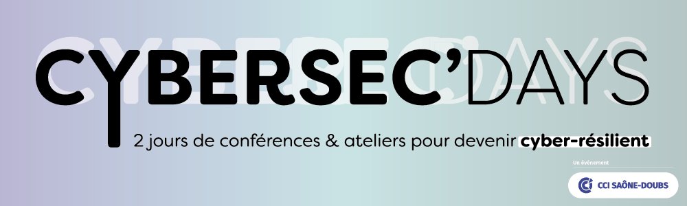 Maileva_com's tweet photo. #Evenement | CyberSec'Days les 7 et 8 juin à Besançon ➡ l'évènement dédié à la cybersécurité organisé par la CCI Saône-Doubs ! L'équipe Maileva sera présente pour vous rencontrer 🔐

👉 Inscription par ici : https://t.co/WlSr6jL5lF https://t.co/UVwCT0PtsW