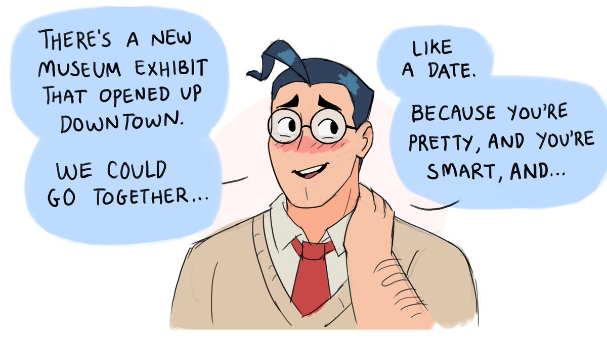 clark + lois rendition of a Crazy Ex-Girlfriend joke 🤧 