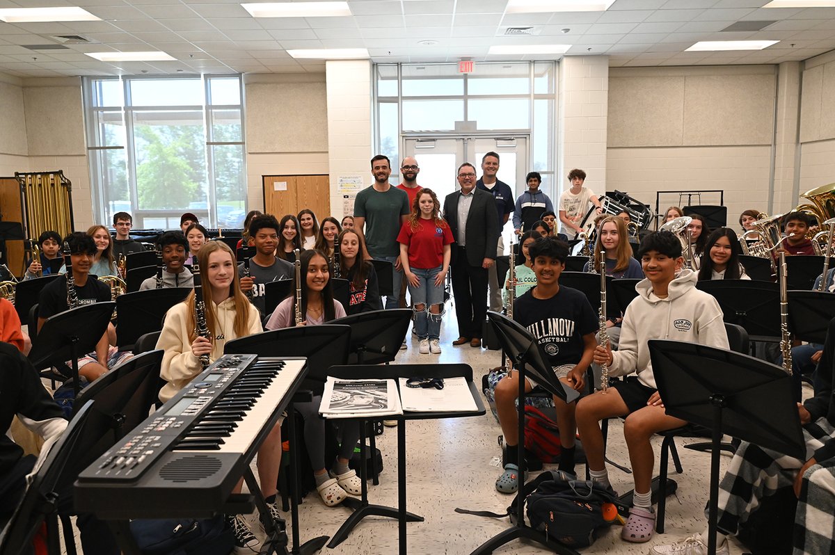 We’re excited to announce that the Brambleton Middle Symphonic Band (<a href="/BAM_MS_Official/">Brambleton Middle</a>) made history by being the first middle school from LCPS to receive an invitation to perform at the VMEA (<a href="/VirginiaMusicEd/">Virginia Music Educators Association</a>) 2023 Professional Development Conference. lcps.pub/3OXJe4J